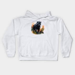 Jungle Panther Kids Hoodie